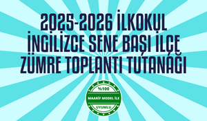 İlkokul İngilizce