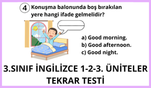 İlkokul İngilizce